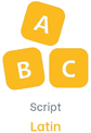 Latin writing
