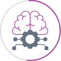 AI model training icon